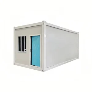 Ready Made 20ft Light Steel Modular Container House Prefab Detachable Tiny Home Construction Site Office Building Workshop