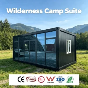 Ready-Made Flat Pack Container Coffee Roastery Pod with Sliding Glass Front for Boutique Cafe and Brunch Shop Business Startup