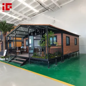 Ready Made Luxury Villa Prefabricated 20Ft 40Ft Tiny Home 2 3 4 5 Bedrooms Prefab Portable Mobile Expandable Container House