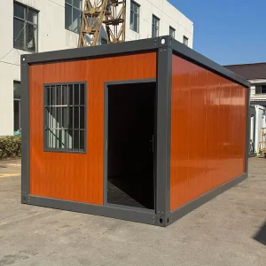 Ready Ship 20Ft 40Ft Modern Container Prefabricated House for Warehouse Hotel Use Two Story Sandwich Panel Fast Assembled