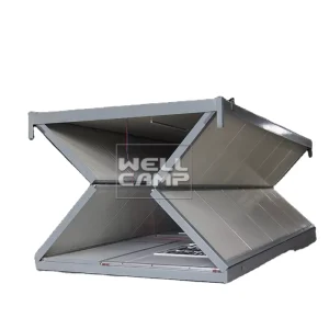 Ready Ship Assembly 20ft Prefabricated Container House Tiny Home Sandwich Panel Waterproof Bedroom Office Use