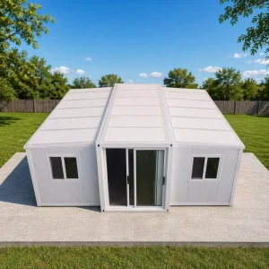 Ready to Live 20ft Expandable Folding Prefabricated Container House Portable Eco Friendly Modular Tiny Home