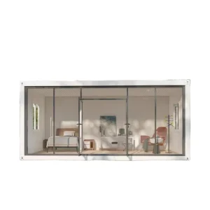 Ready to Ship 20ft Mobile Container House with Kitchen for Hotel & Outdoor Use Breathable Sandwich Panel Construction