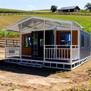 Ready to Ship 40 ft 20 ft Premade Tiny Homes Prefabricated Container Expandable House