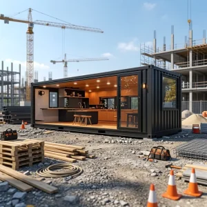 Ready to Ship Container House Portable Expandable Modular Steel Home for Tiny House Living