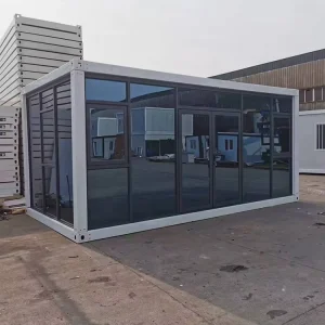 Ready to Ship Low Cost Modular Container Prefab Restaurant House Shopping Mall Coffee bar 40ft Prefabricated Home