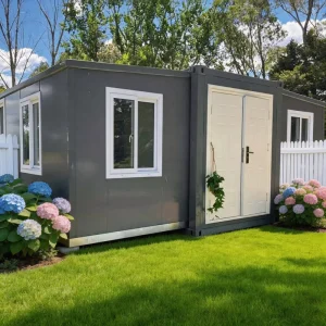 Ready to Ship Luxury Hurricane Proof 20ft 40ft Expandable Container House with Double Wing Folding Design for Residential Home