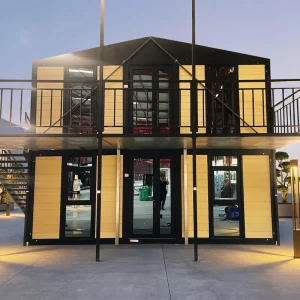 Ready-to-Ship Modular Design High Load-Bearing Durability Double-Wing Extension Houses for Business Hospitality