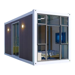 Reasonable Price Hurricane Proof Prefabricated Flat Pack House Prefab Container Home for Vietnam Zimbabwe