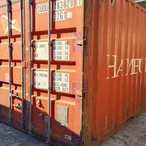 Recycled Industrial Box Support OEM Custom Anti Corrosion Process Used Cargo Container for Chemical Auxiliary Raw Material Store