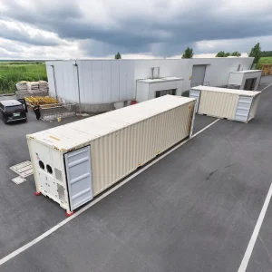 Reefer Container Cold Room with 2 Doors From Both Ends Factory Direct Walk in Freezer Chambre Froide Solaire Containerized
