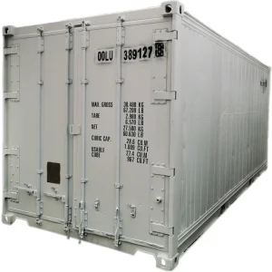 Reefer Refrigerated Containers 40 Feet Reefer Container 60 Minus Temperature Freezing Shipping Container T floor Customizable