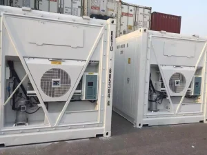 Reefer Shipping Container Cooling System Second Hand 40RF Refrigerated Container for Cold Chain Logistics