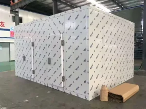 Refrigeration Frozen Blast Cold Storage Unit With Emerson Compressor for Island Market Seafood Retail Business