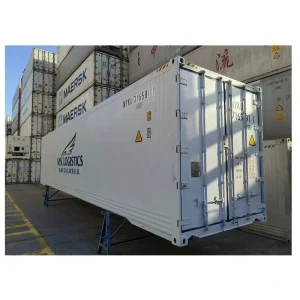 Refurbished Second Hand Shipping Container Good Price With Carrier Engine 40FT Used Reefer Containers for Sale