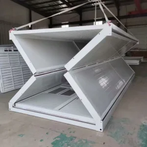 Relocatable Fold Steel Container Residences and Mobile Work Offices