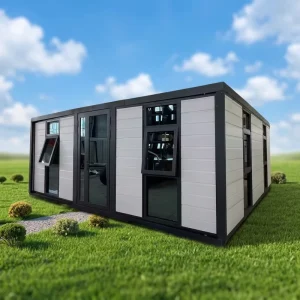 Remote Customized Home 20 30FT Expandable Container House Kitchen Two Three Bedrooms for Villa Apartment Use Modern Design