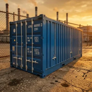 Removable Galvanized Steel Frame Heavy Duty 20FT Open Top ISO Shipping Container