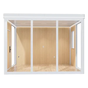 Residential Backyard Corner Aluminum Assemble Mobile Prefab House Park Relax Zone Outdoor Waterproof Eco Friendly Durable Floor