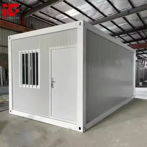 Reusable Prefabricated Tiny House Portable 20ft Flat Pack Modular Hotel Prefab Camping Home Dormitory Detachable Container House