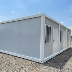 Reusable Wind Proof & Galvanized for Highway Engineering Camp Mobile Container House Prefab Container House Worker Quarter