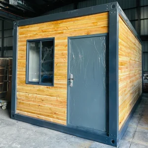 Roofs Portable Mobile Home Small Office Accommodation for Bedroom Living Room 20ft Prefabricated Steel Container House