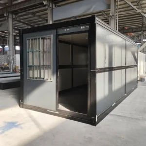 Rust Proof Foldable Shipping Container for Food Industry Storage and Distribution Hygienic Surface Easy to Clean