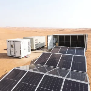 SC20HQ M 75K215 Portable Hybrid Solar Container Power Supply Modular Off Grid Photovoltaic Battery Station 20 Foot Custom