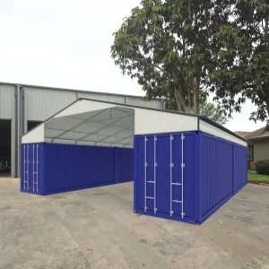 SGC3640 Container Metal Roof 40ft Shipping Container Garage