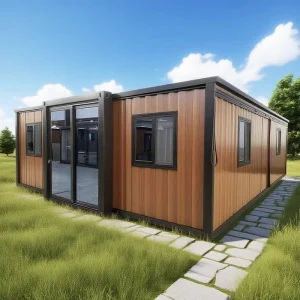Scalable Weatherproof 20ft 40ft Steel Folding Container for Villa Toilets Foldable House for Tourist Attraction