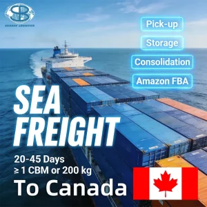 Sea Freight Forwarder Shipping Agent China to Canada USA Mexico Door to Door DDP/DDU/DAP LCL Trucking Logistics Services