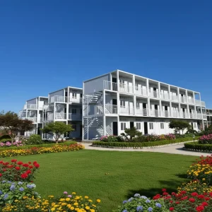 Self Assembly Modified Shipping Container House Strong Frame Modern Design Windproof Waterproof Features for Outdoor