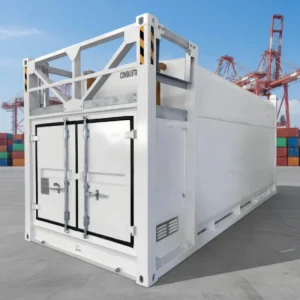 Self Bunded Fuel Tank Container Fuel Station With Fuel Monitoring System for Mining Fuel Supply