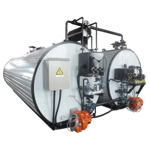 Self Burner Heating Horizontal Cylinder PLC Bitumen Storage Tank with Pump 35 Tons for Road Construction