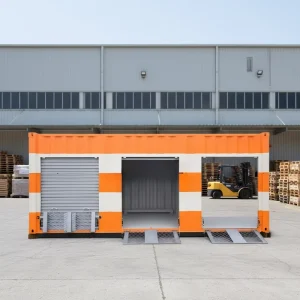 Self Storage Shipping Container 20ft 40ft with Shelving Organized Secure Steel Storage