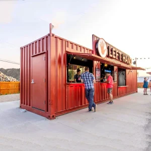 Shipping 20ft 40ft Container Restaurant Container Bar With Kitchen Cafe Container Coffee Shop For Sale