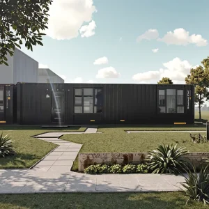 Shipping Container 40ft 2 Bedroom Container Homes Modern Furnished Residential Shipping Container House