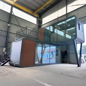 Shipping Container Home Capsule House 2 Bedroom Modern Eco friendly Movable Hotel Office Building Restaurant Mobile Store Tiny