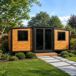 Shipping Container House 20ft 40ft Fully Furnished Modular Villa Prefabricated Home for Residential Living