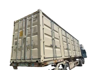 Shipping Container QINGDAO Shanghai Shenzhen 40ft Durable Steel Structure