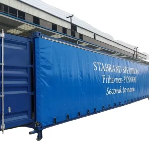 Shipping Standard Dry Freight Container Side Curtain Box 20′ 31cum Steel Material CSC Certified Warehouse