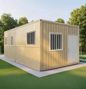 Shock Resistant Remote Area Accommodation Storage Warehouse Roadside Work Station Folding Container