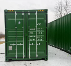 Side Loading Container 20ft 40ft ISO Dry Shipping Container with 2/ 4 Side Open Doors Easy for Loading Self Storage Units