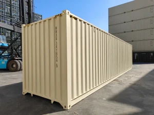 Side Open 40HC Shipping Container 40HCOS New Dry Van Storage