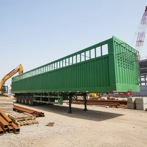 Sidewall Semi-trailers Suitable for 20FT 30FT 40FT Container and General Cargo Transport Truck Trailers.