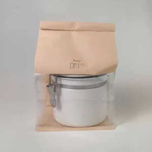 Silicone Rubber Sealed 304 Stainless Steel Airtight Coffee Bean Storage Container Coffee Canister With Scoop and Date Tracker