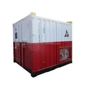 Simple Quick LCL 20ft Capacity Rolling Door Container Double Door Shop Box for Storage and Consignment