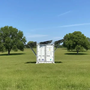 Single-Phase Solar-Powered Reefer Container with DC Inverter 220V 20ft