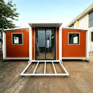 Sleek Modular Mobile Hotel Tiny Prefab Office Villa Container Cabin
