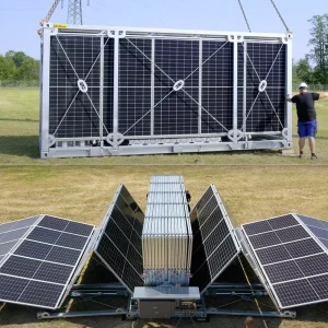 Sliding Solar Container Energy Storage System Mobile Solar Container for Photovoltaic Panels